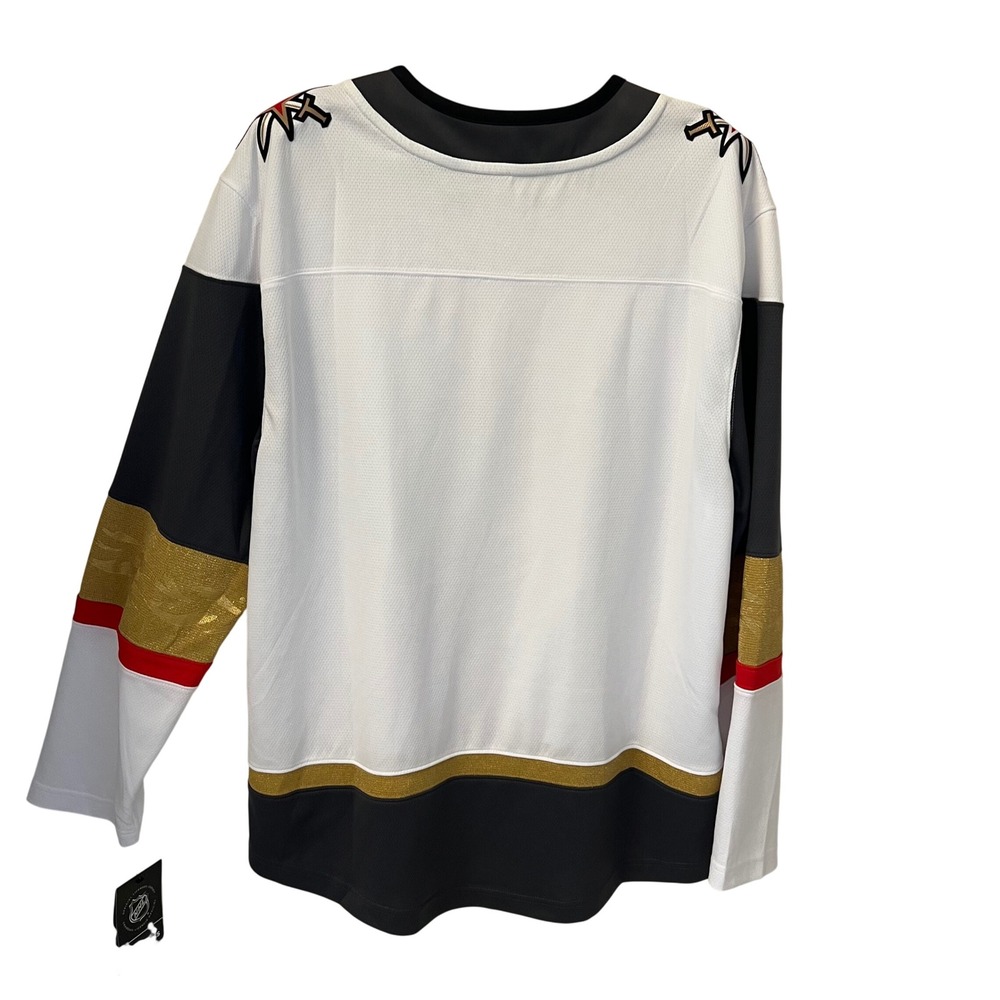Fanatics NWT Vegas Golden Knights NHL Breakaway Away Jersey White Gold. Medium - Picture 4 of 14